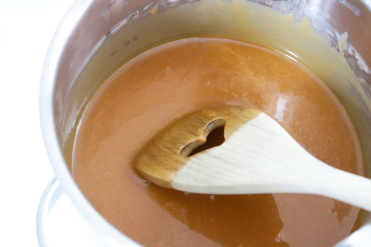 KARAMELSAUS - GESMOLTEN FUDGE - CHICKSLOVEFOOD