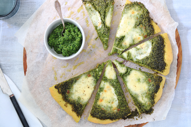 BOERENKOOLPIZZA MET MOZZARELLA - CHICKSLOVEFOOD