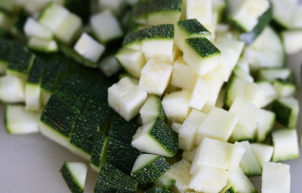 COURGETTEBLOKJES - CHICKSLOVEFOOD