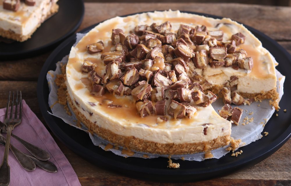 RECEPT TWIX CHEESECAKE - CHICKSLOVEFOOD