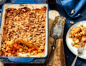 Shepherd’s Pie met zoete aardappel