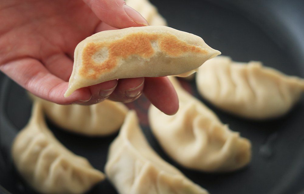 dumpling gebakken - CHICKSLOVEFOOD