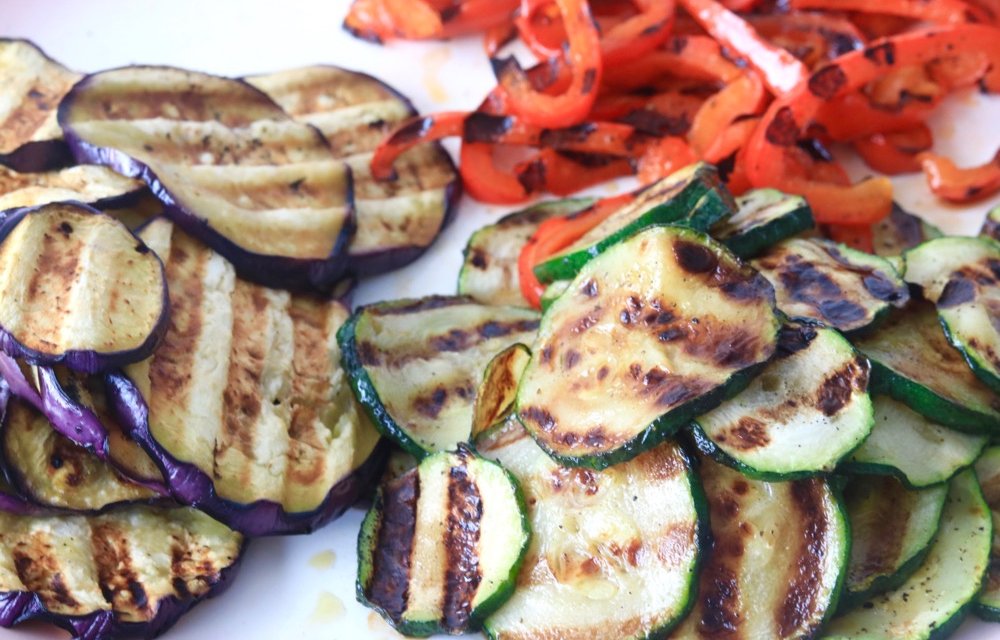 groenten grillen hack