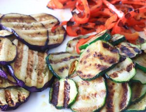 groenten grillen hack