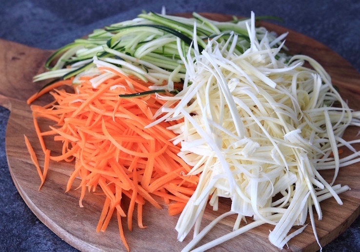 spirelli wortel pastinaak en courgette CHICKSLOVEFOOD