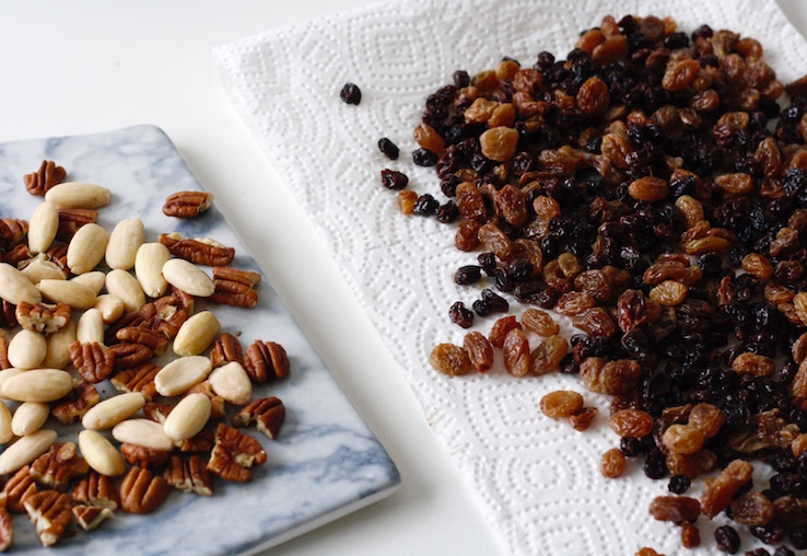 krenten rozijnen en noten CHICKSLOVEFOOD