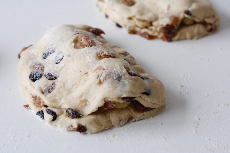 zelfgemaakte kerststolletjes CHICKSLOVEFOOD