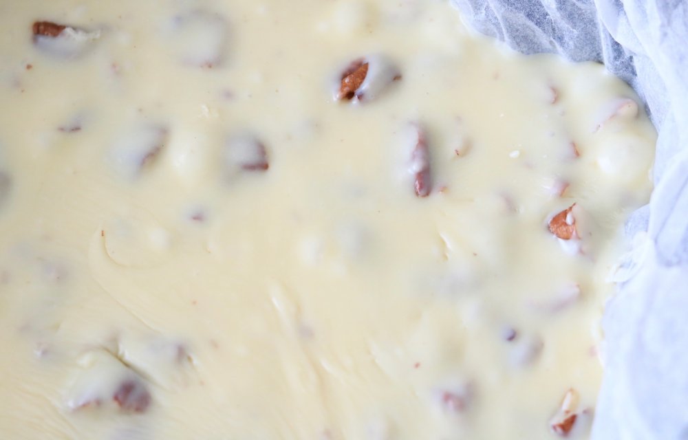 Fudge mengsel in bakblik CHICKSLOVEFOOD