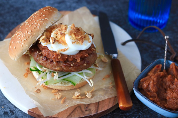 Gado gado burger