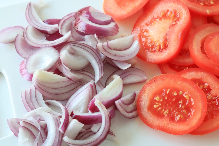 ui en tomaat CHICKSLOVEFOOD