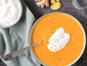 wortelsoep met gember | CHICKSLOVEFOOD