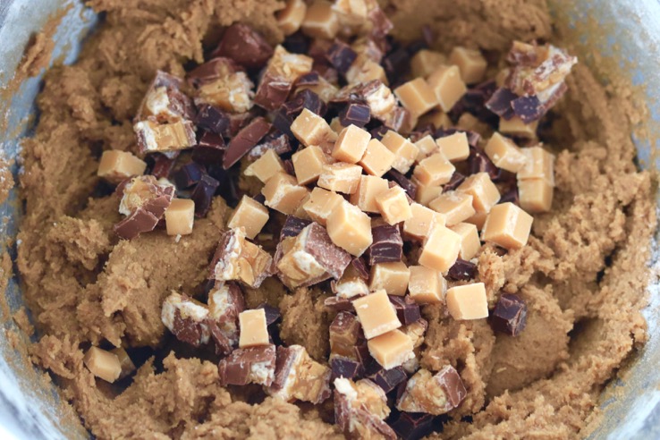koekjes-mengsel-fudge-chocolade-pinda-chickslovefood