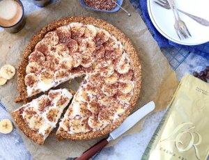 gezondere banoffee ontbijttaart