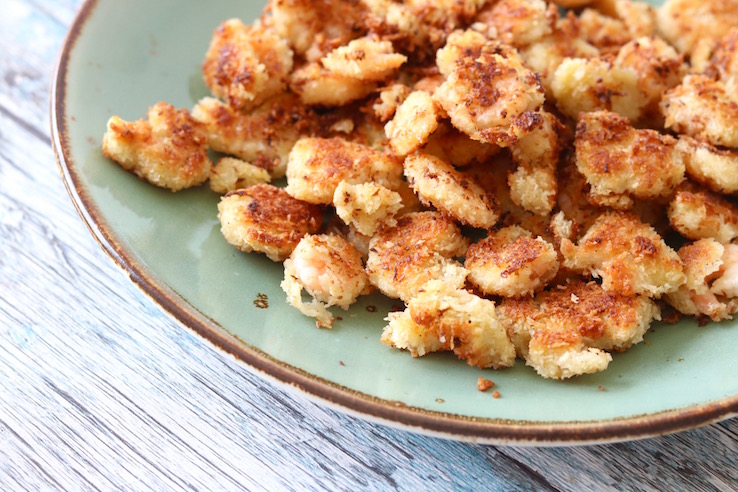 gepaneerde garnalen CHICKSLOVEFOOD