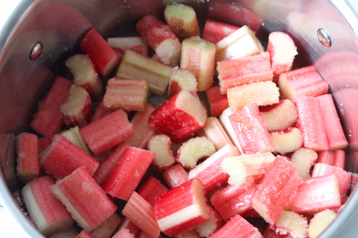 rabarber-suiker-water-vanille-koken-chickslovefood