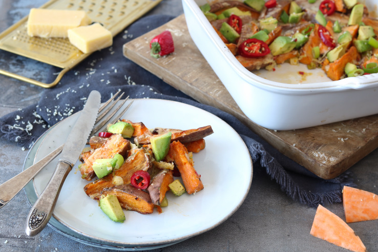 zoete-aardappel-nacho-schotel-zijkant-chickslovefood