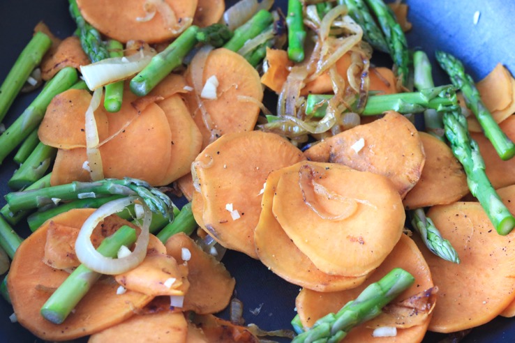 zoete-aardappels-asperges-bakken-chickslovefood