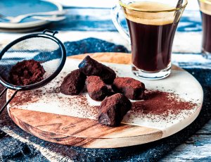 healthy chocolade truffels