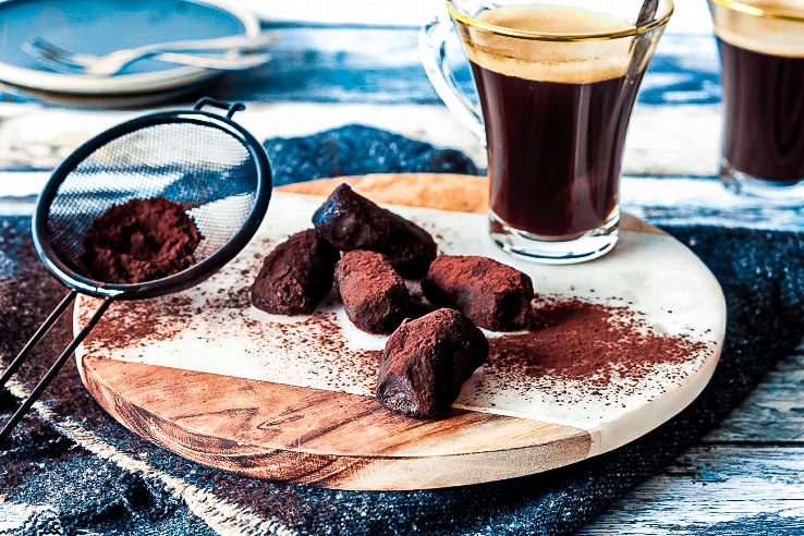 healthy chocolade truffels