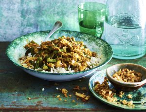 pulled chicken curry