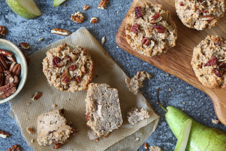 peer-havermout-muffins-bovenkant-chickslovefood