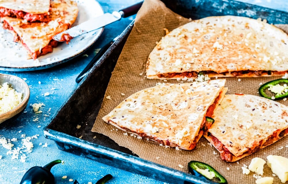 quesadilla's met vega gehakt