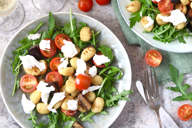 gnocchi met burrata