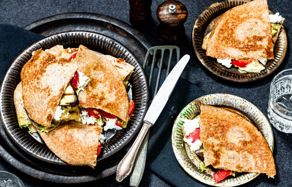 Gezonde quesadilla