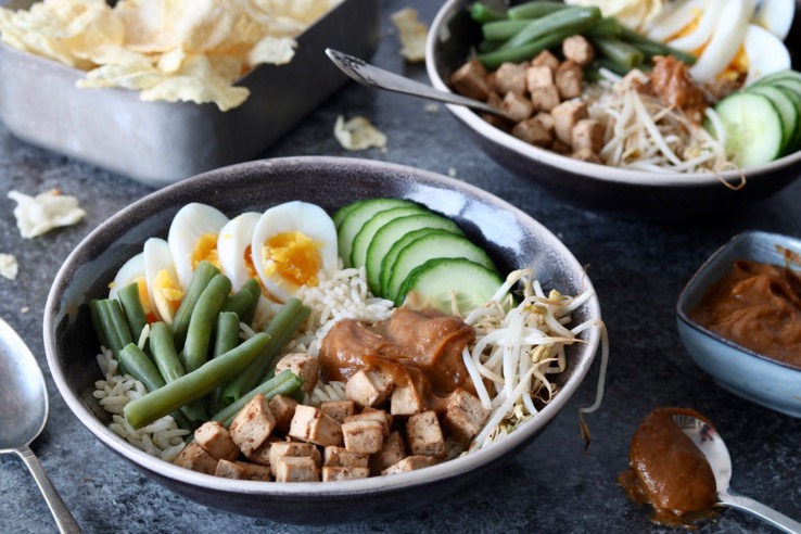 Gado gado bowl