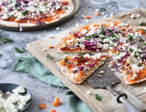 3x diner met pompoen