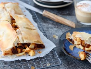 gezonde apfelstrudel