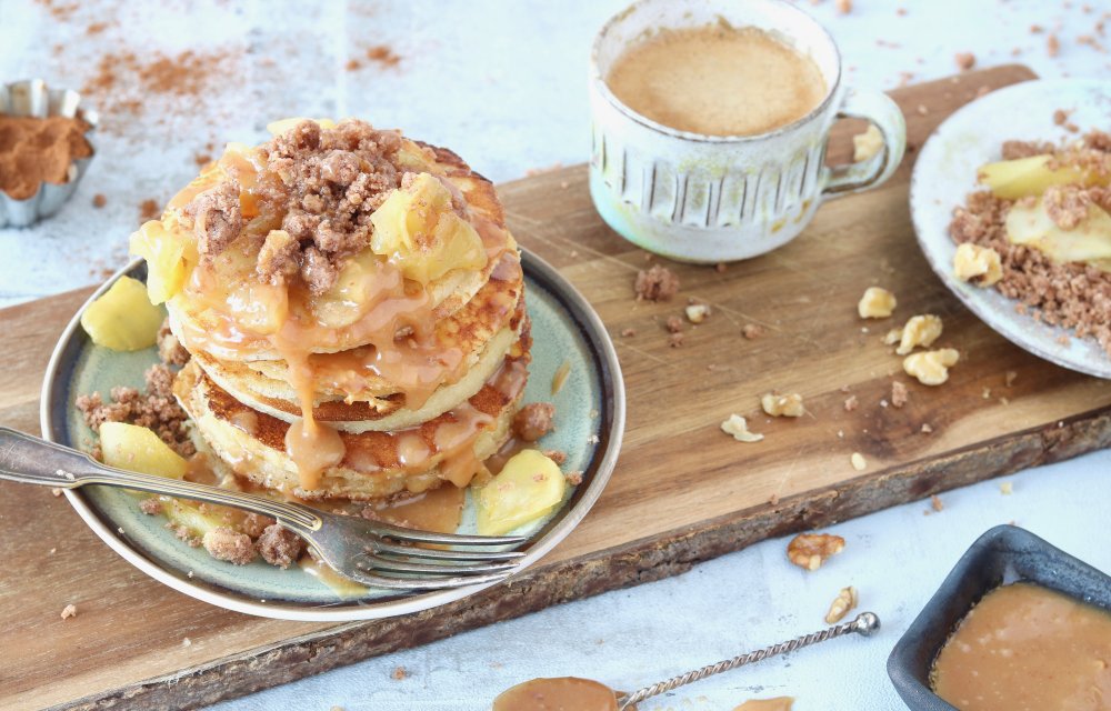 3x zoet moederdag ontbijt-apple