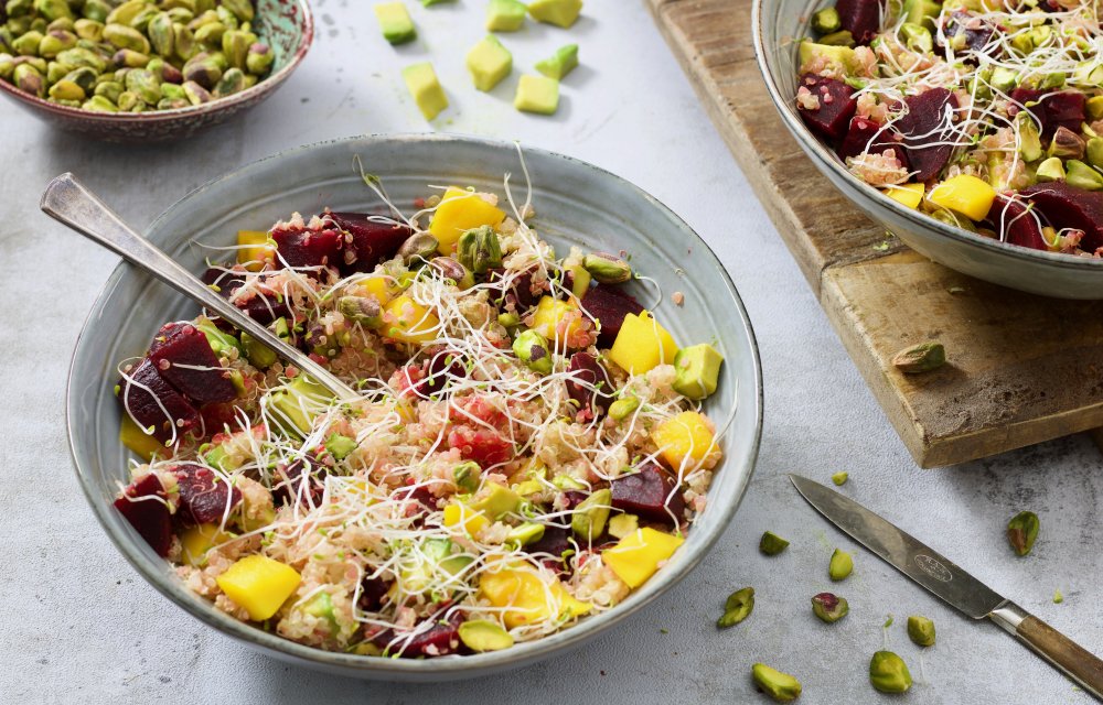 Mango-bieten salade - eindfoto 2 - CLF