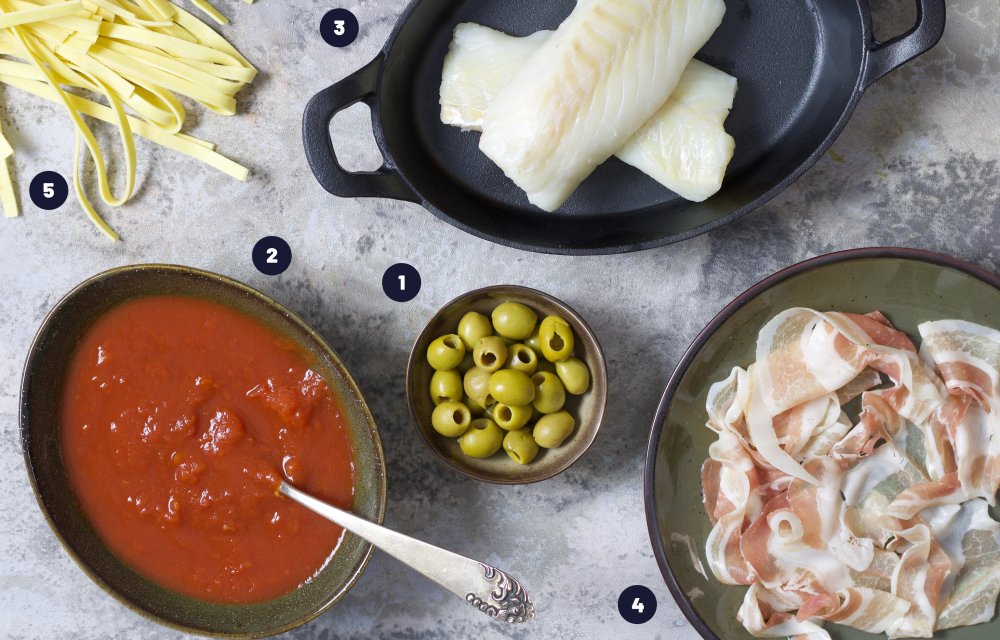 Kabeljauw uit de oven - Ingrediënten - Chickslovefood