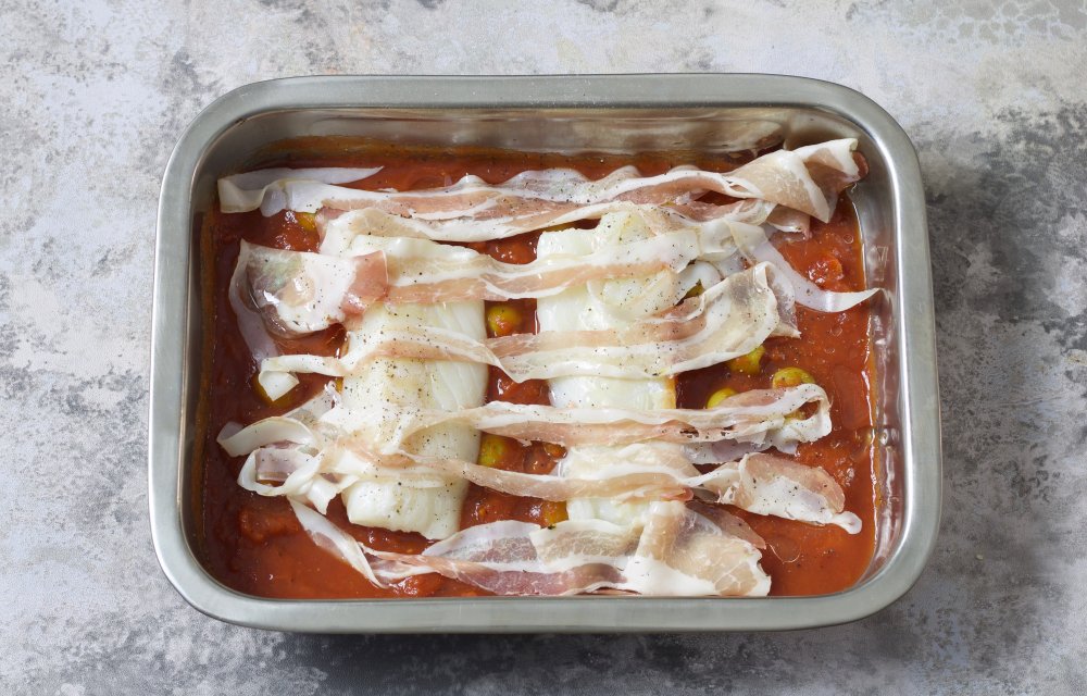 Kabeljauw uit de oven - Stap1