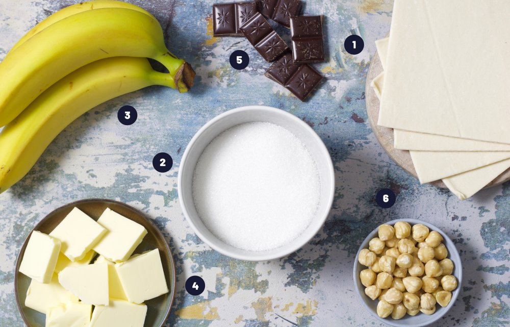 Tarte tatin met banaan en pure chocolade - Ingrediënten1 - Chickslovefood