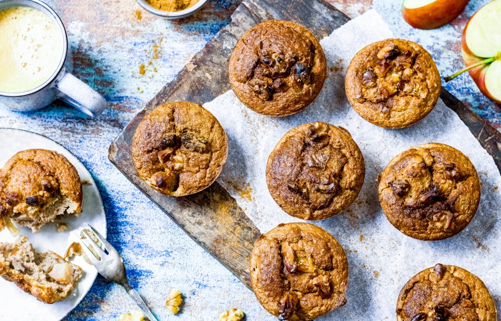 gezondere appeltaartmuffins