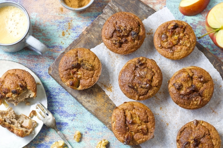 gezondere appeltaartmuffins