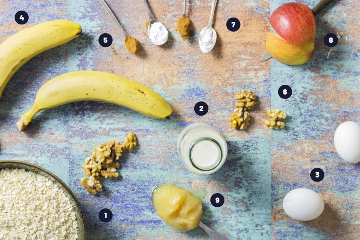 gezondere appeltaartmuffins