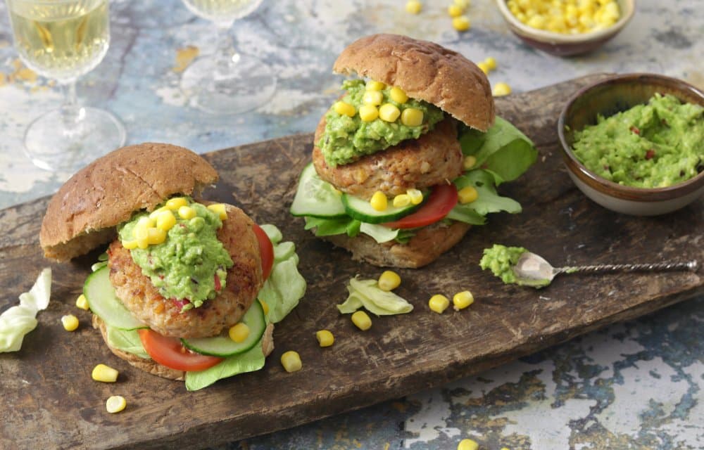 Mexicaanse kipburger met guacamole - Eindfoto2 - Chickslovefood