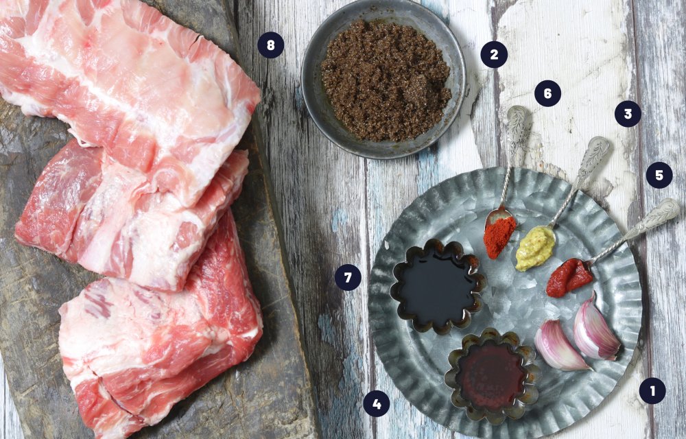 Spareribs - Ingrediënten1 - Chickslovefood