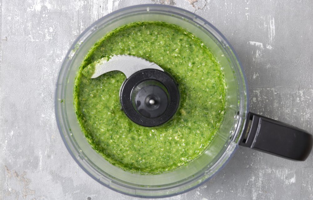 Tagliatelle met gegrilde pestogroenten - Stap1 - Chickslovefood