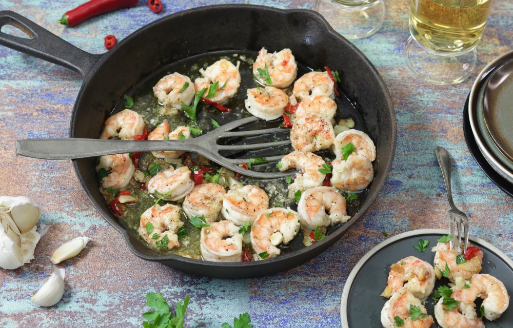 Gambas al ajillo - Eindfoto1 - Chickslovefood