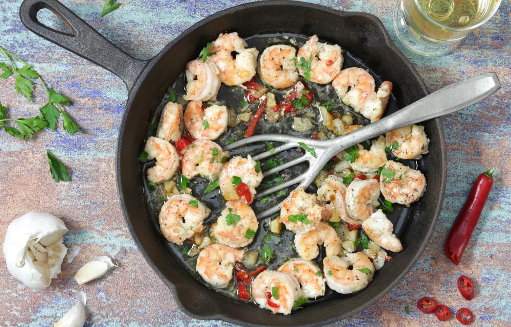 Gambas in ajillo - Eindfoto1 - Chickslovefood