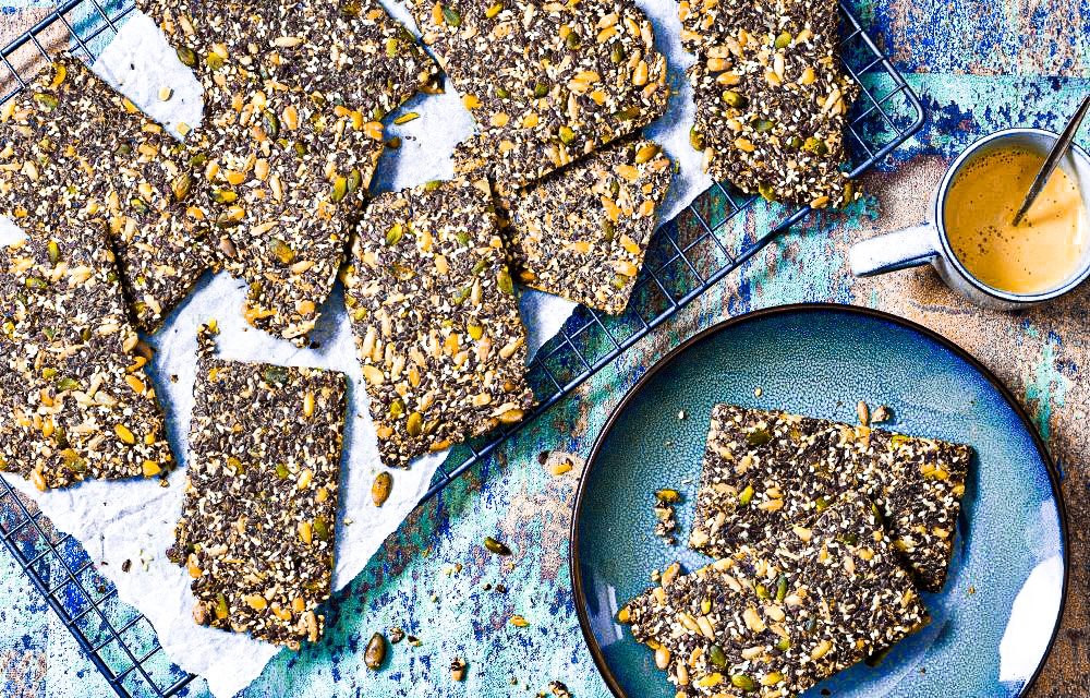 gezonde crackers maken