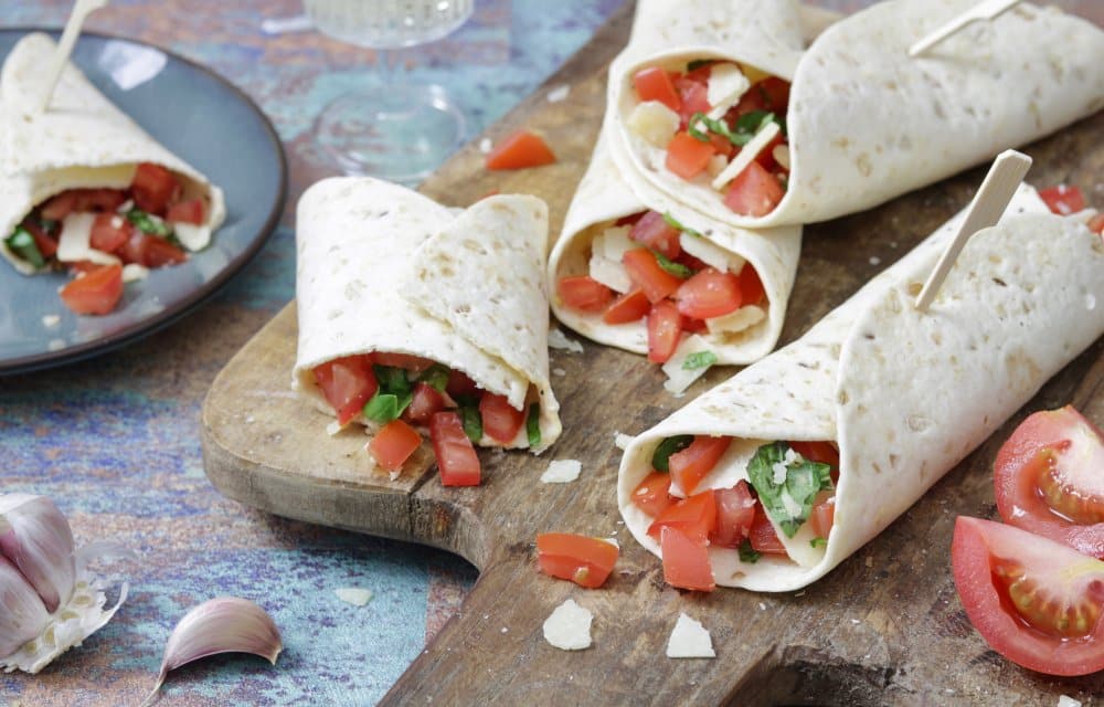 bruschetta wraps