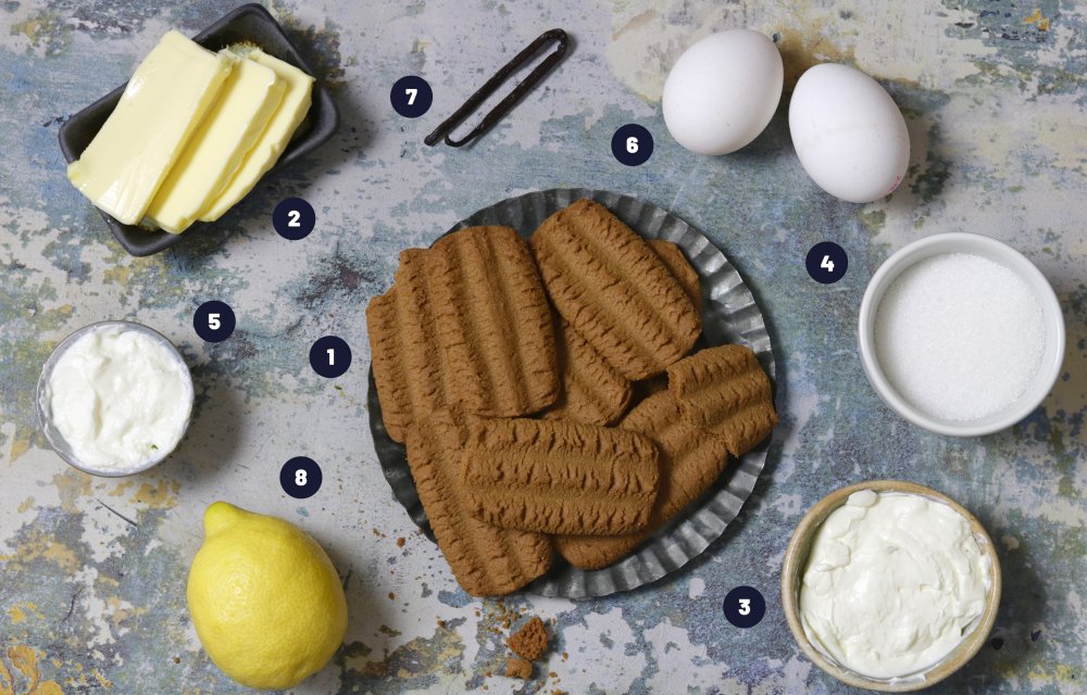Citroen cheesecake - Ingrediënten1 - Chickslovefood