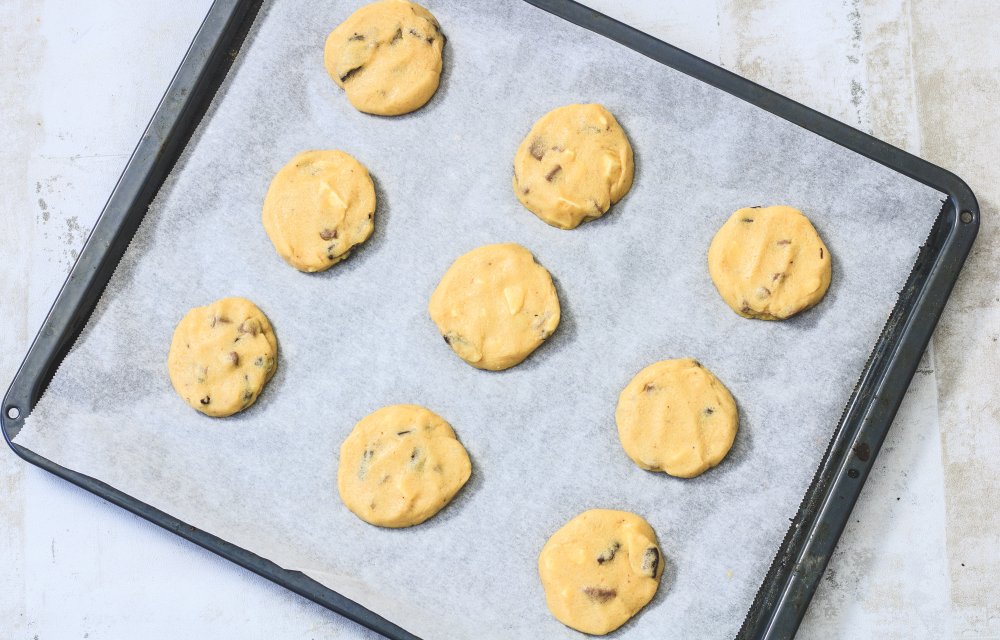 triple chocolate cookies