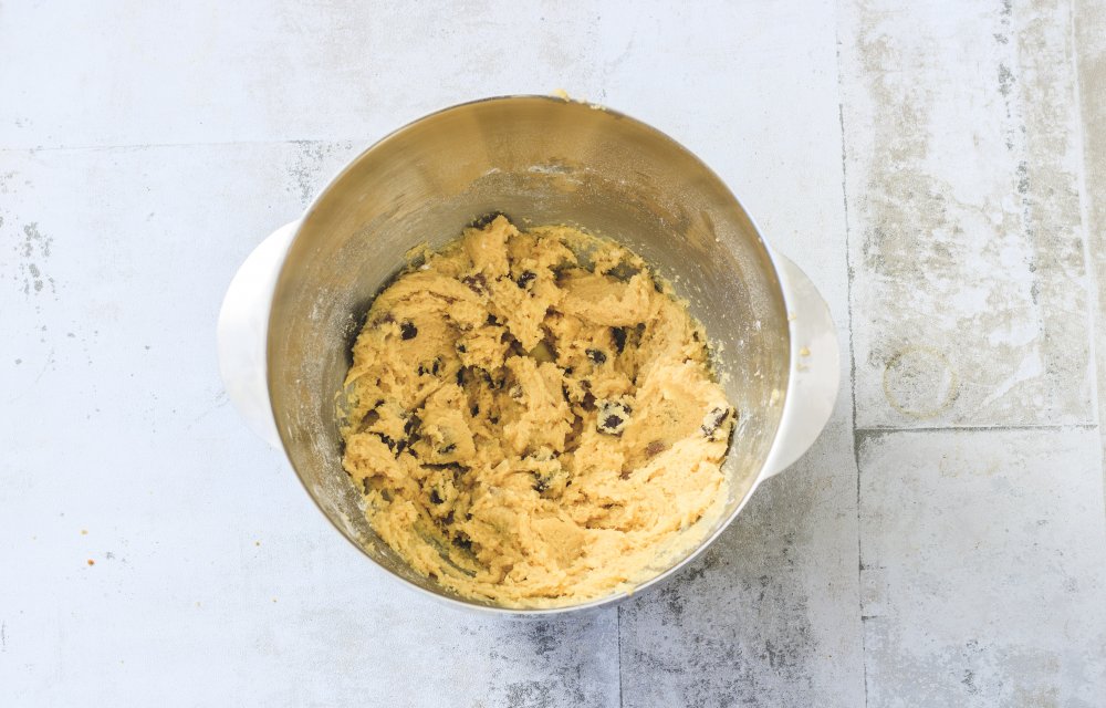 triple chocolate cookies