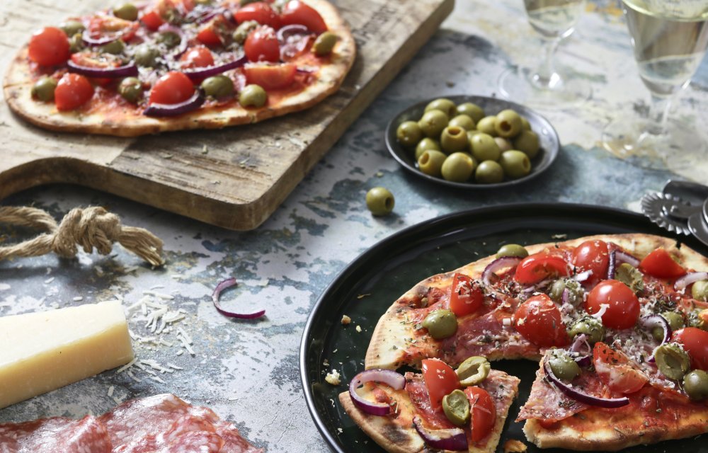 Naanbrood pizza - Eindfoto 2 - Chickslovefood